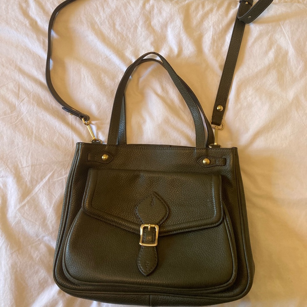 Annabel Ingall olive green bag